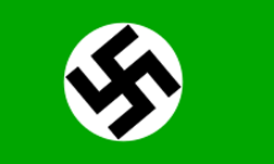 Green Nazi Flag